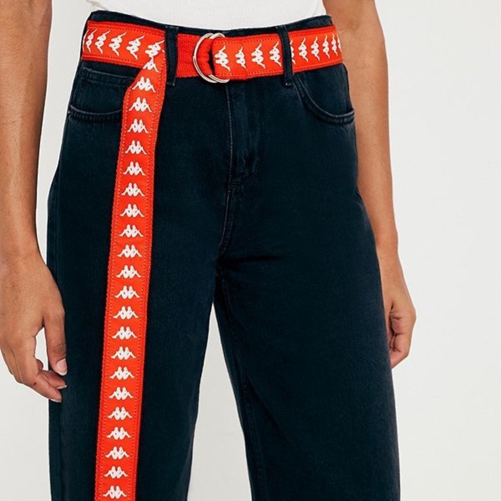 blood orange / red adjustable kappa belt